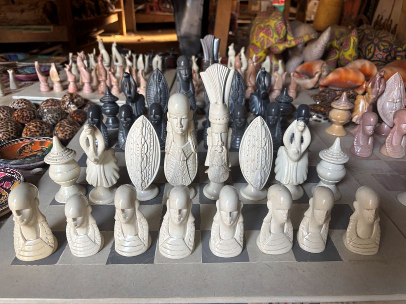 Soapstone souvenirs from Kenya