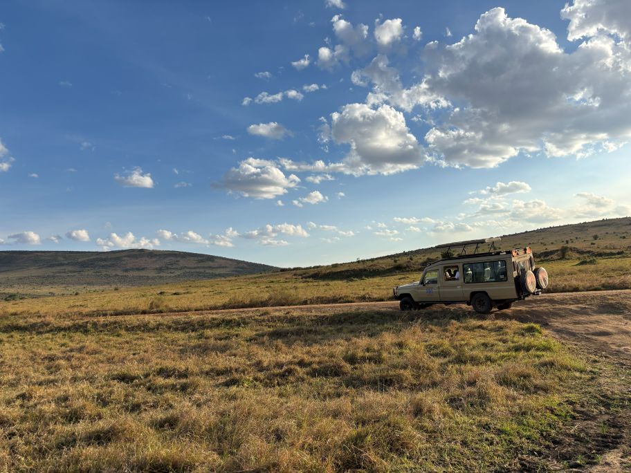 The landscape of Masai Mara