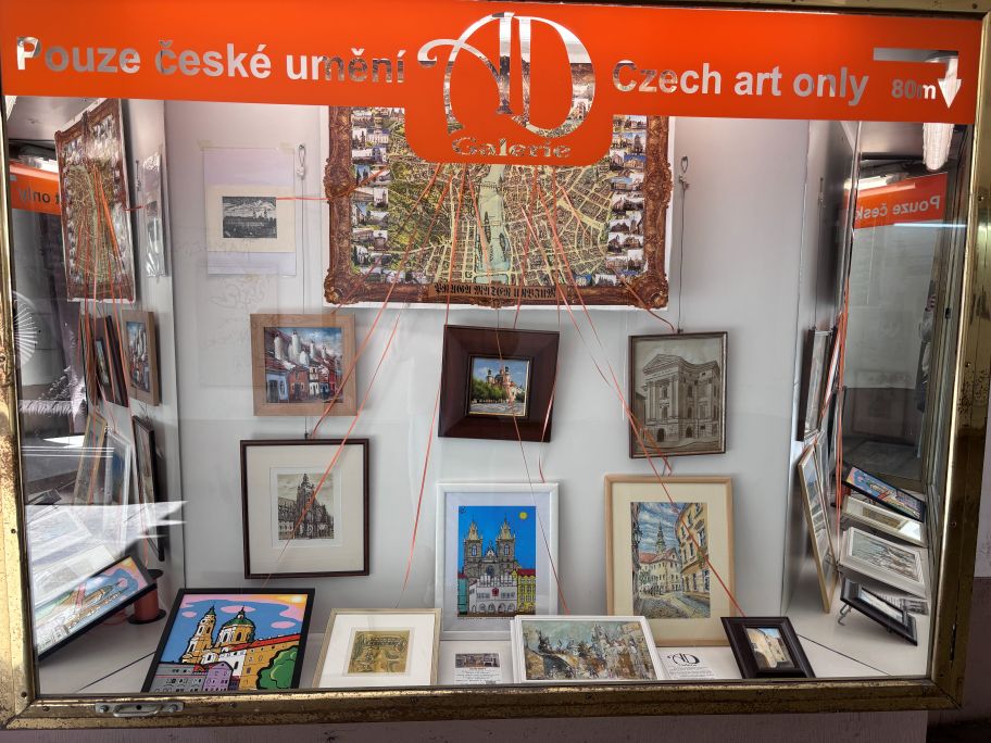 Art frames of Prague