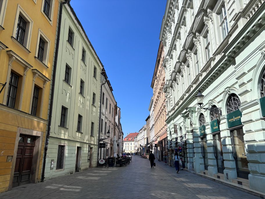 One day in Bratislava, Slovakia