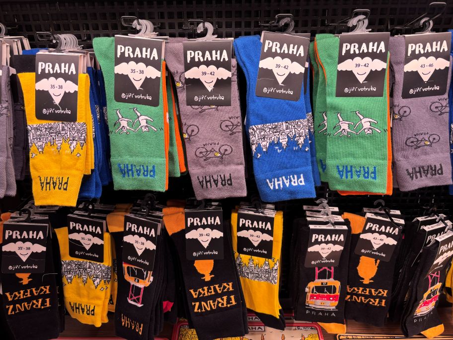 Socks from Prague