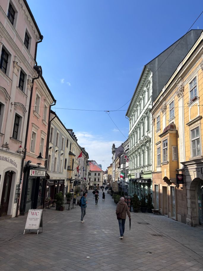 Street near St Michael's Gate
