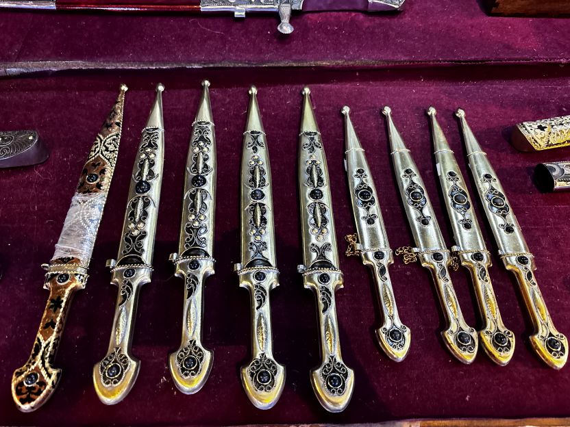 Dagger as souvenir from Georgia