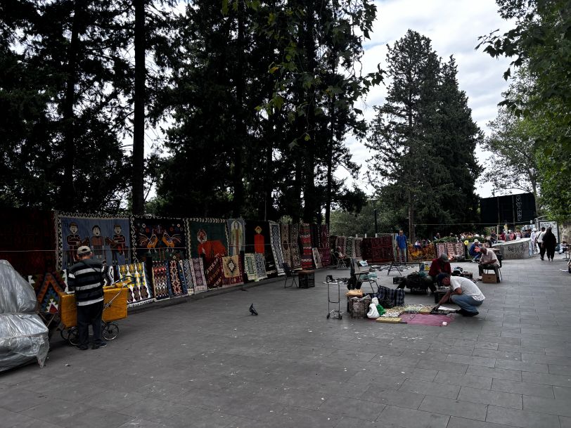 Dry Bridge Market in Tbilisi
