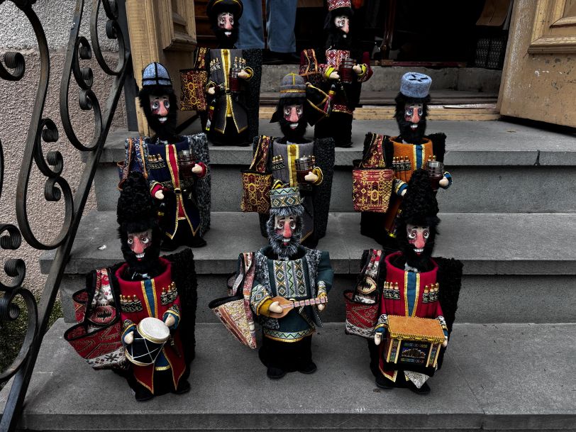 Folk art dolls from Georgia